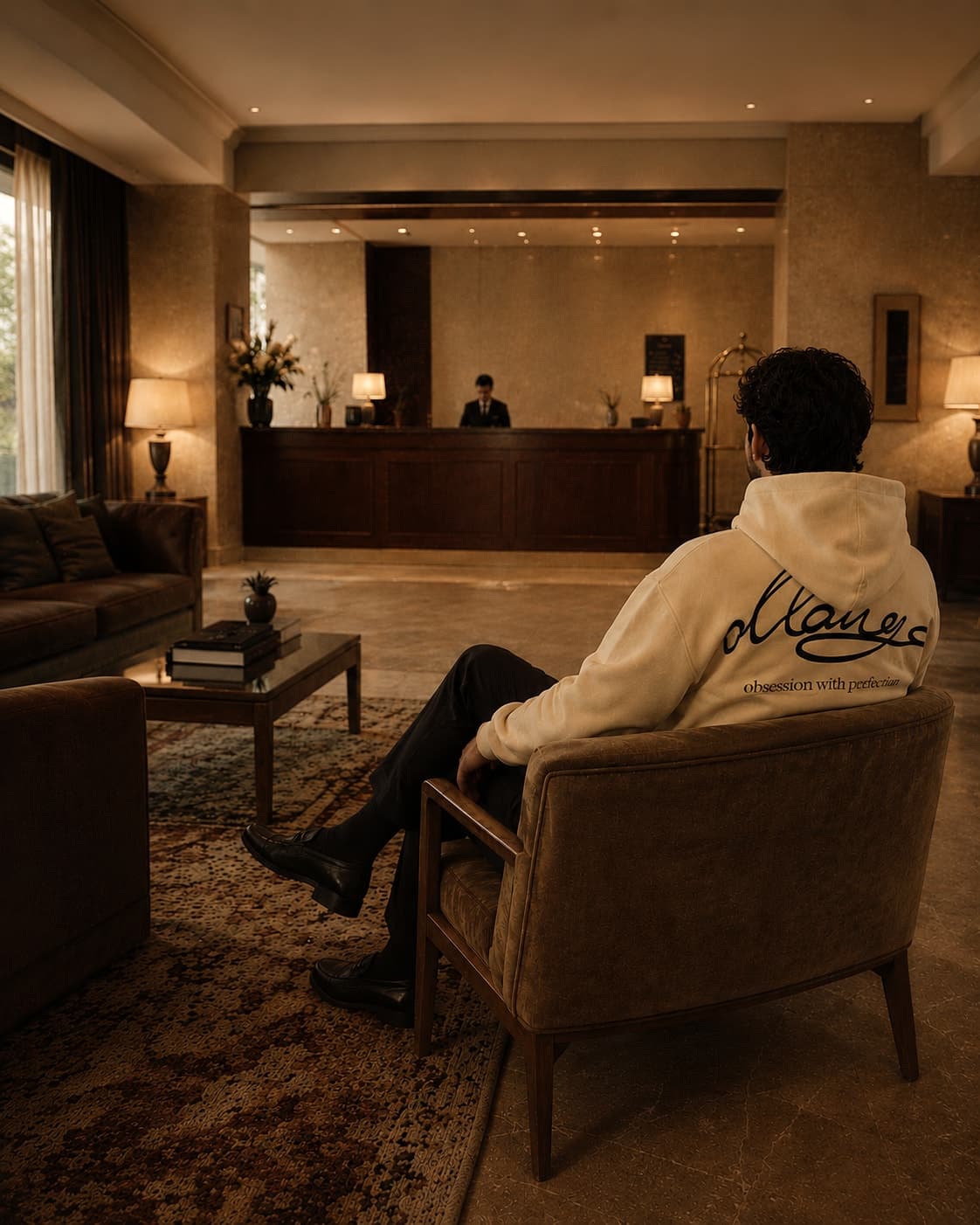 Crema — en el lobby